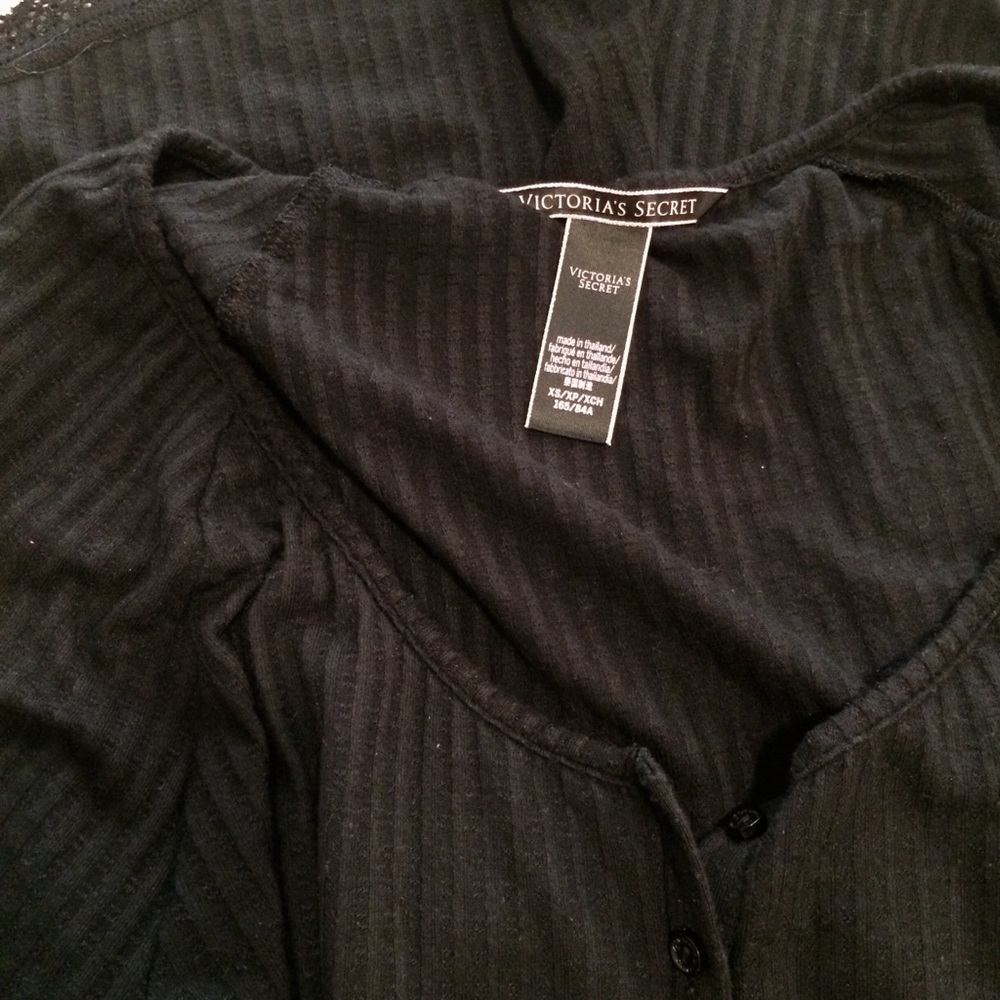 VS Long Sleeve Ribbed Romper - Picture 3 of 5